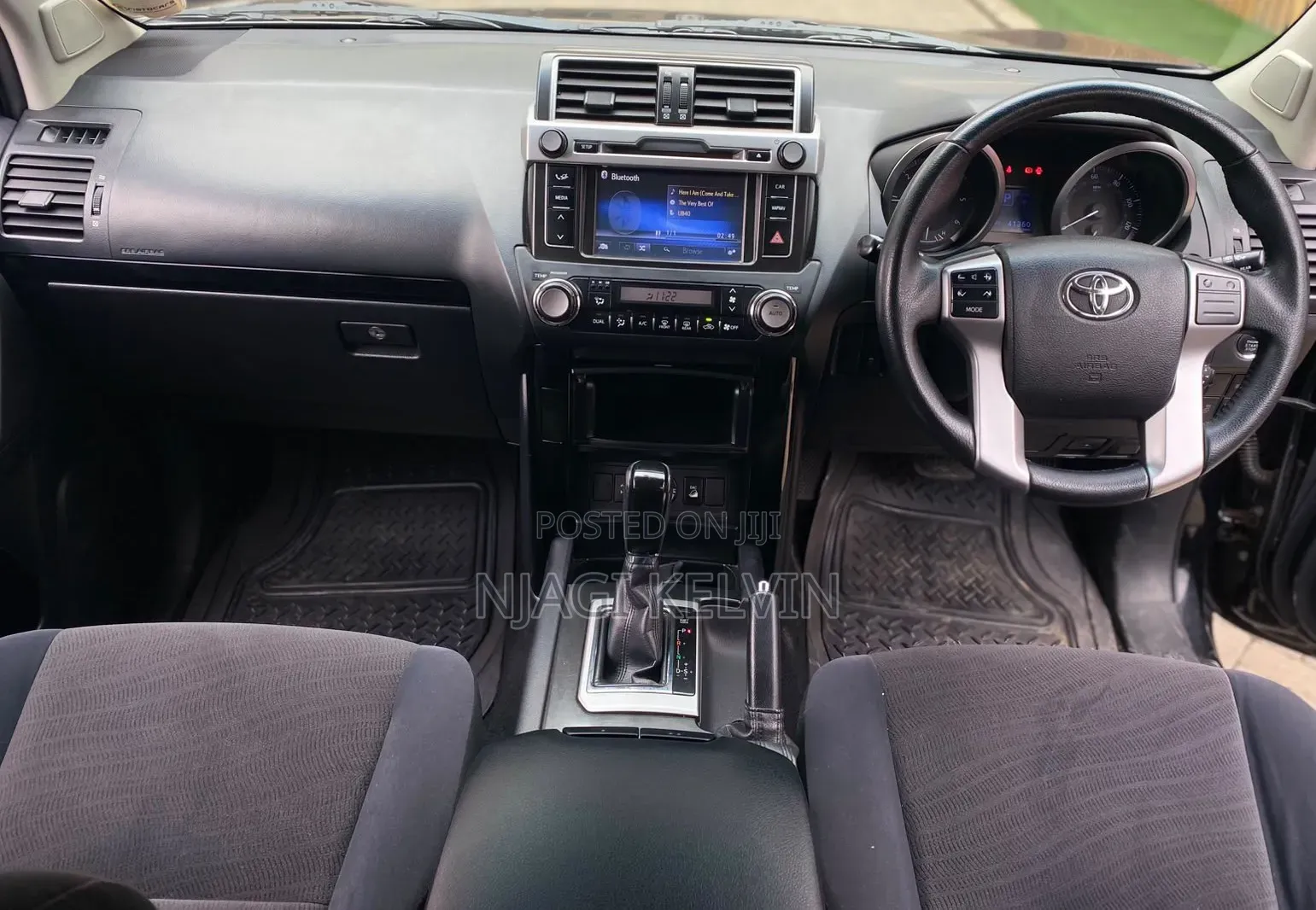 Toyota Land Cruiser Prado 2.8 D-4D 2016 Matt Black