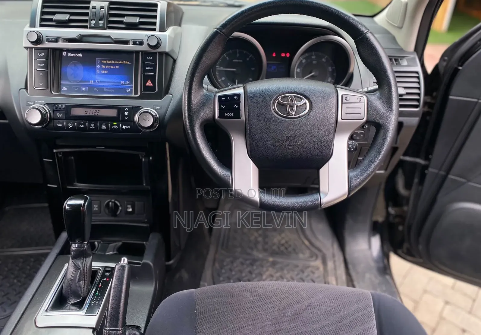 Toyota Land Cruiser Prado 2.8 D-4D 2016 Matt Black