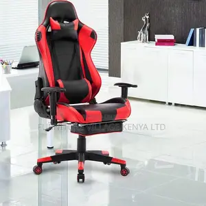 Ergonomic Executive Leather Gaming Seat