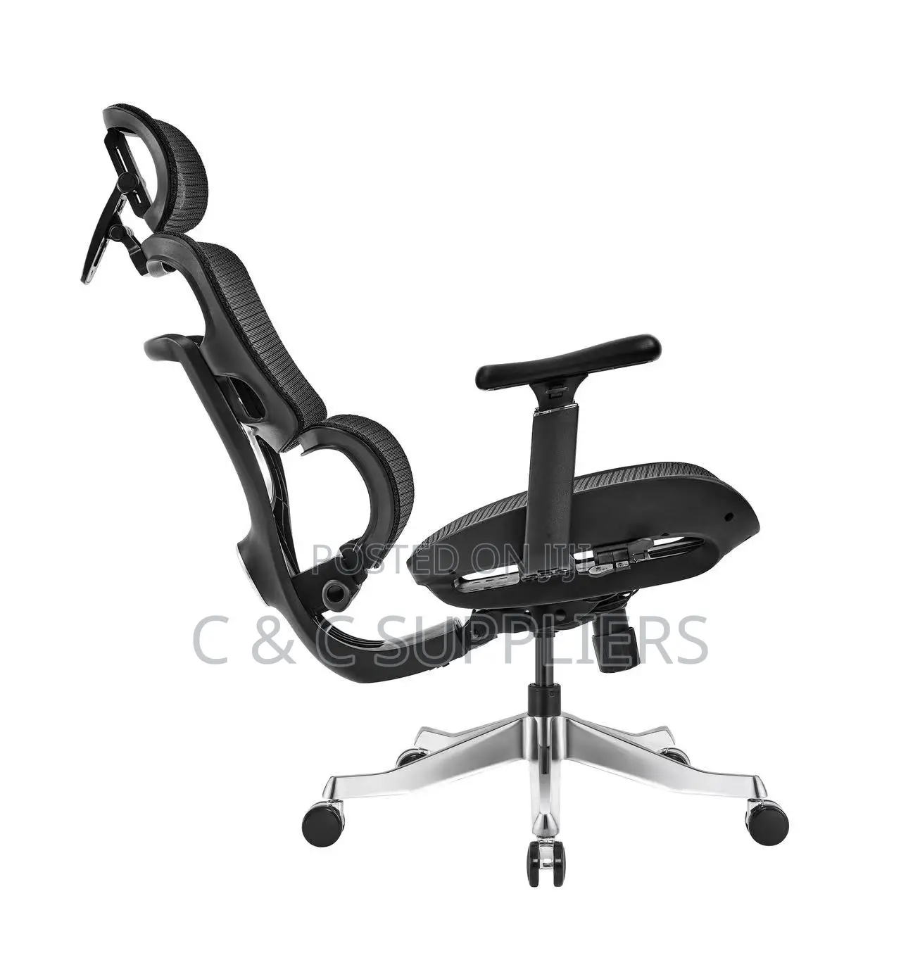 Ergonomic High Backrest Mesh Chair
