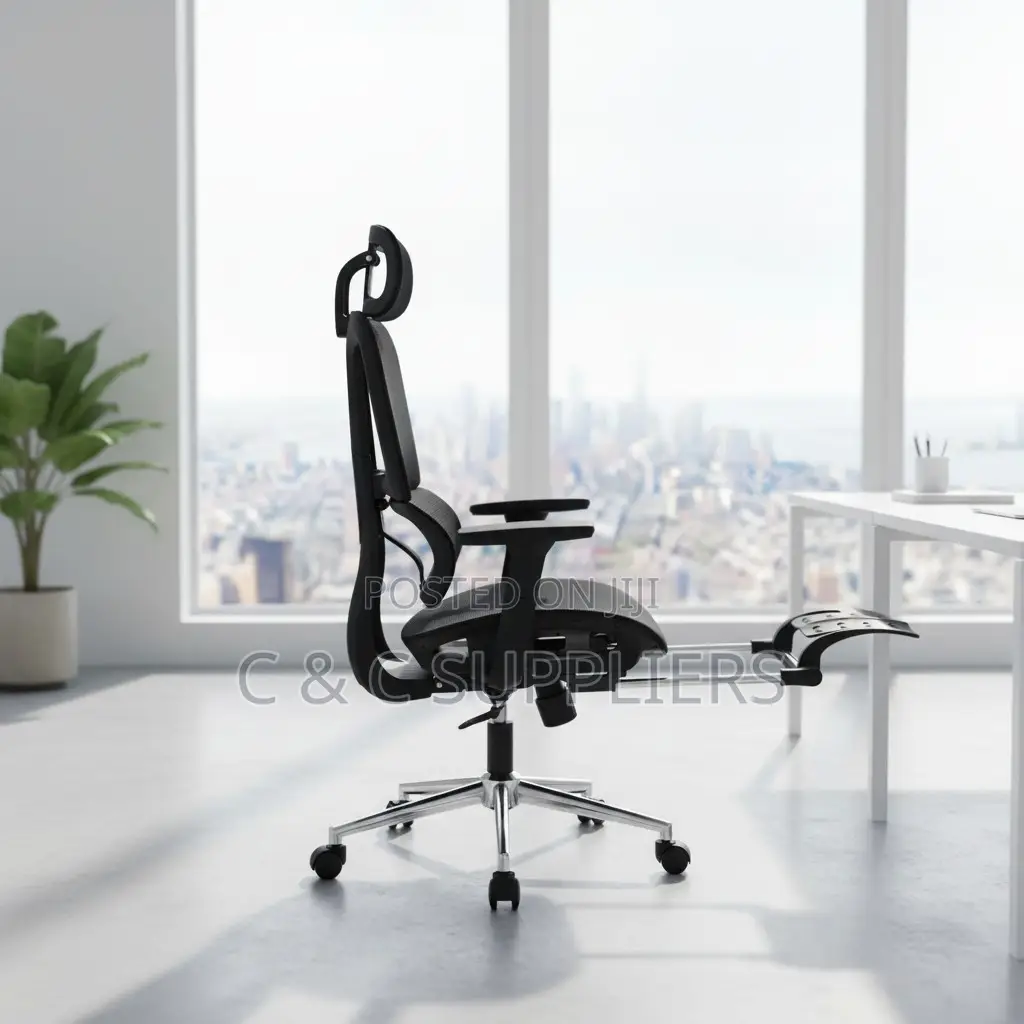 Ergonomic High Backrest Mesh Chair