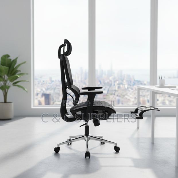 Ergonomic High Backrest Mesh Chair - thumbnail 6