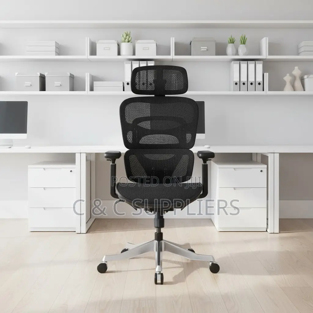 Ergonomic High Backrest Mesh Chair
