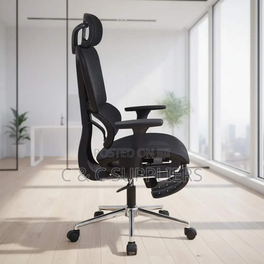 Ergonomic High Backrest Mesh Chair