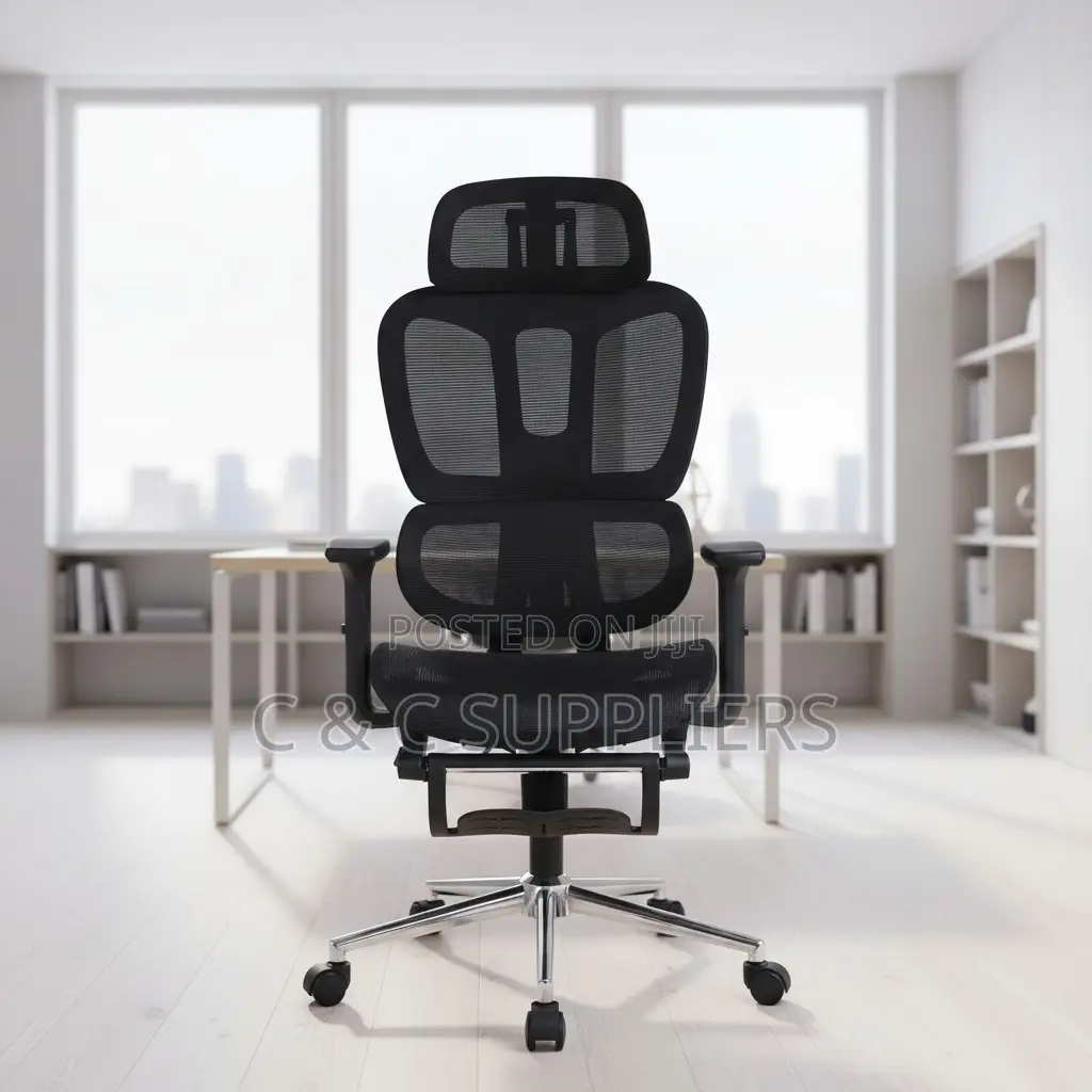 Ergonomic High Backrest Mesh Chair