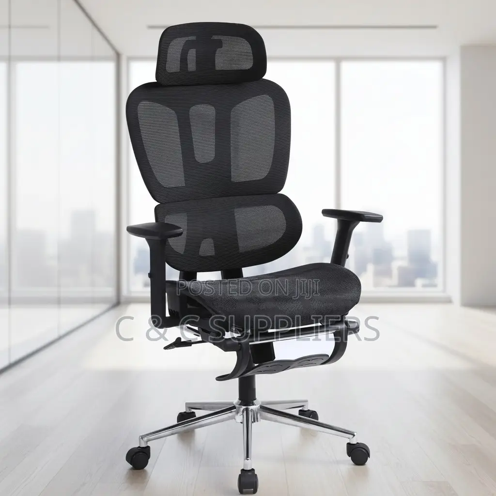 Ergonomic High Backrest Mesh Chair