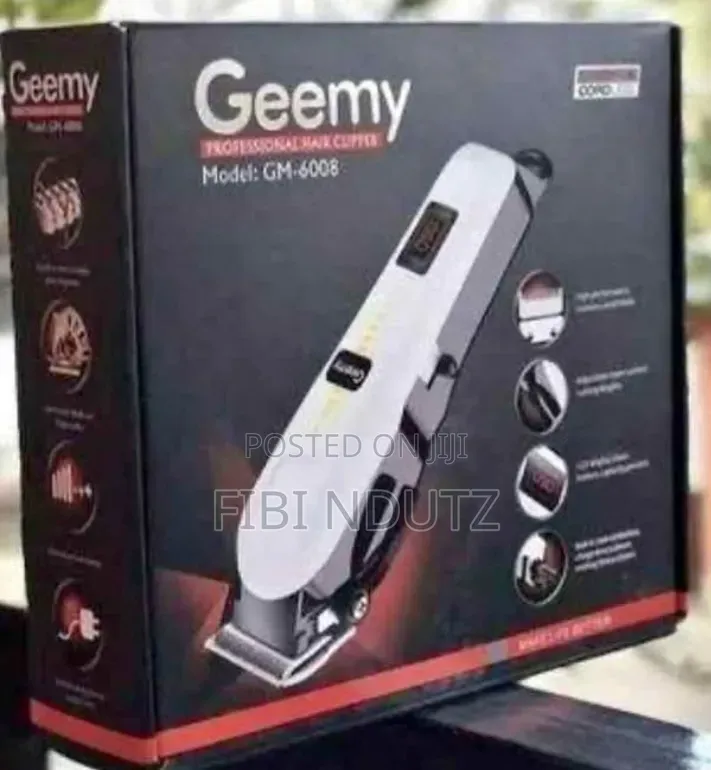 Cordless Rechargeable Geemy Shaver