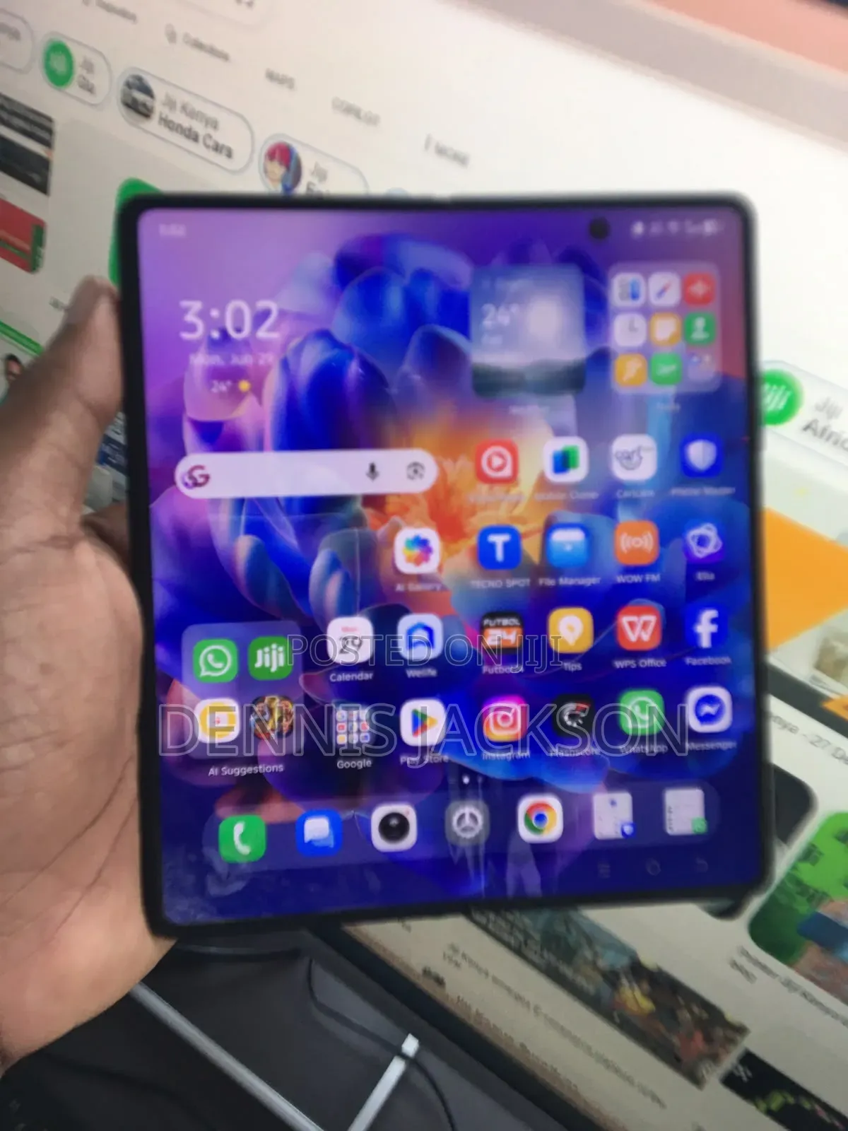 Tecno Phantom V Fold 2 512 GB Gray