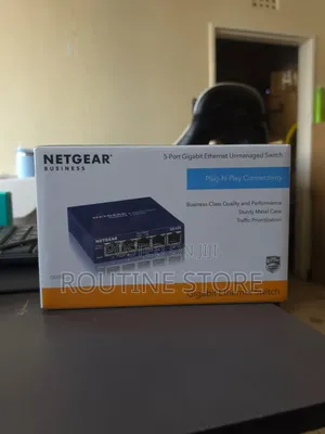 Netgear Business 5port Gigabit Ethernet Unmanaged Switch Gs105