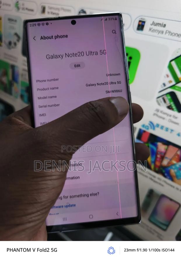 Samsung Galaxy Note 20 Ultra 5G 128 GB White - thumbnail 3