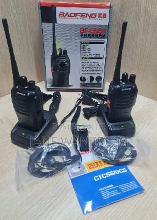 ?Original Baofeng Bf-888s Triple Pack Portable Walkie Talkies