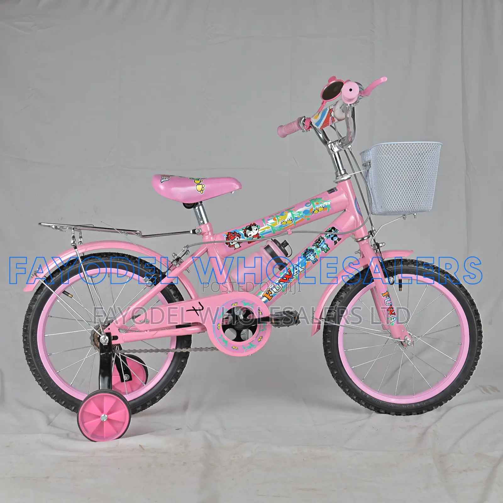 Fuwa Princess Kids Bicycle Size 16 – Stylish Pink Bike