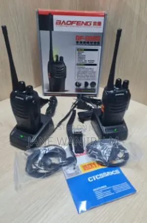 New Baofeng Bf-888s Triple Pack 16-Channel Uhf Two-Way Radios