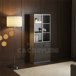 Swing Door's Wooden Filling Cabinet