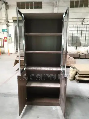 Swing Door's Wooden Filling Cabinet
