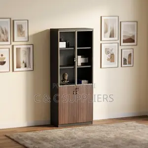 Swing Door's Wooden Filling Cabinet