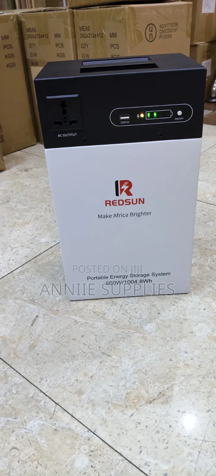 Redsun Portable Power Station 500w/1004.8wh