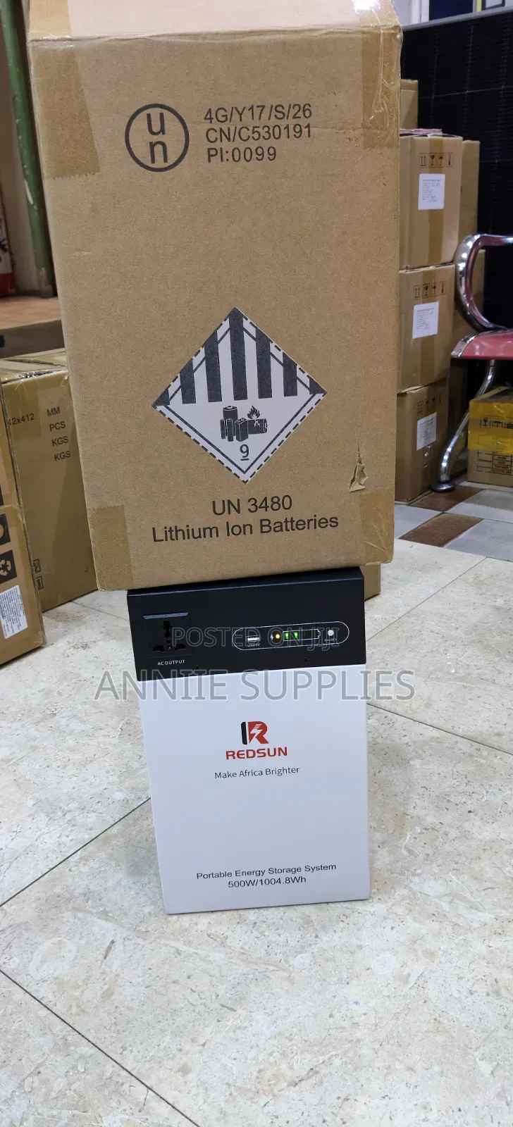 Redsun Portable Power Station 500w/1004.8wh