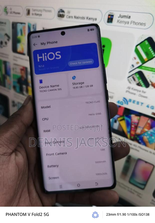 Tecno Camon 30S 128 GB Purple - thumbnail 2