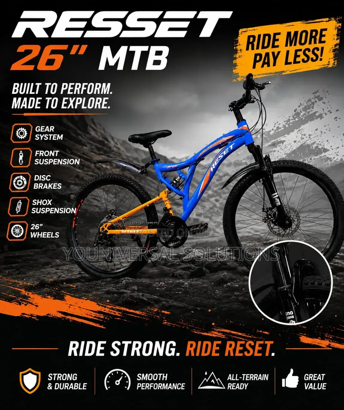 Reset 26" MTB Bike