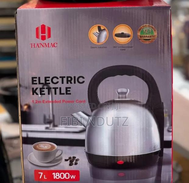 New Hanmac 7ltrs Automatic Kettle/Stainless Steel 7l Kettle - thumbnail 2