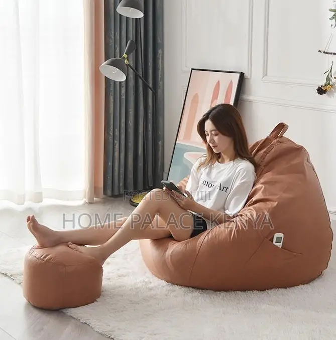 Bean Bag: Warm Fluffy Faux Fur Bean Chair