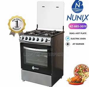 New Model Nunix Big 60×65 Freestanding Cooker