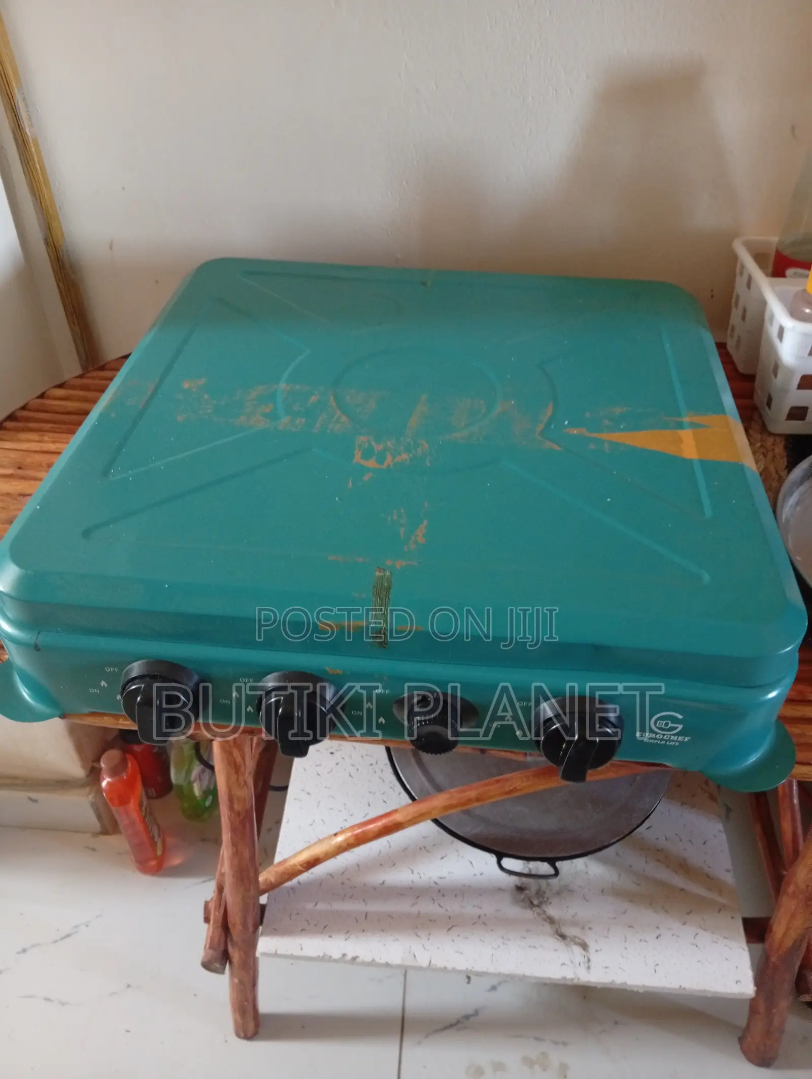 Cooker 4 Burner (3 Gas + 1 Electric)