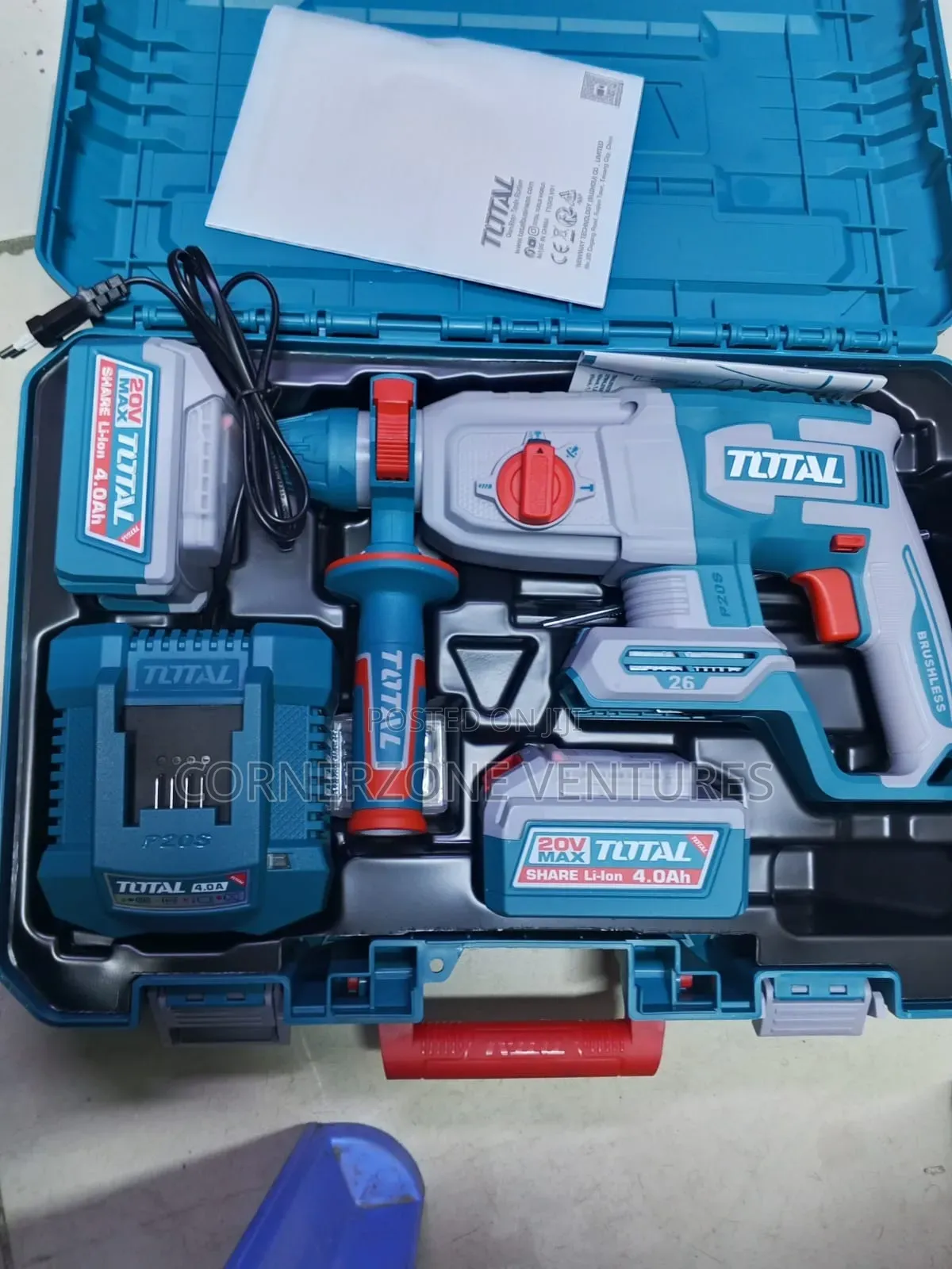 Total 26mm Cordless Rotary Hammer/ Total Rotary Hammer