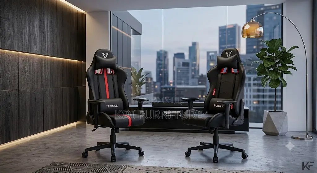 Office Chair; Leather Home Gaming Chairs for Studio Creators