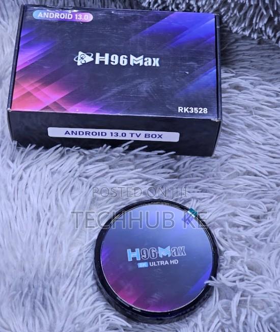 Android Tv Box H96 Max 4gb 32gb Android Tv Box Smart Tv - thumbnail 2