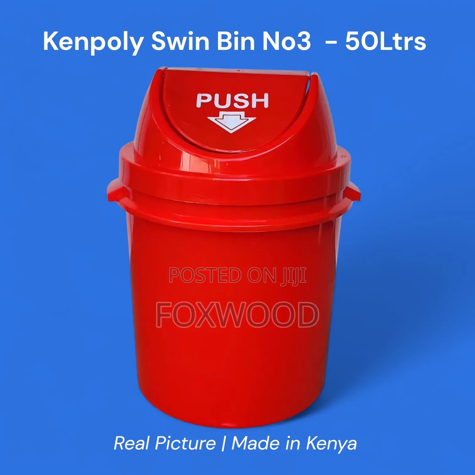 Kenpoly Swing Bin 50 Litres*