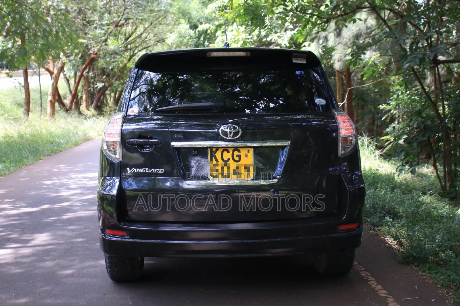 Toyota Vanguard 2008 Black