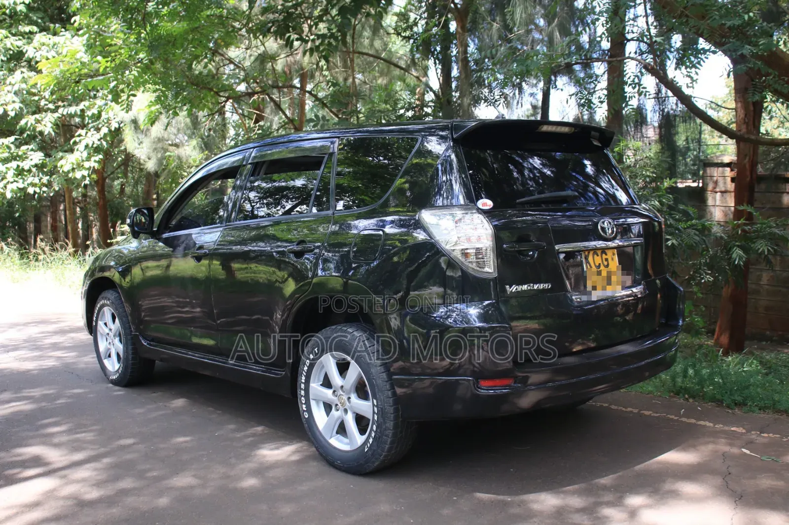 Toyota Vanguard 2008 Black