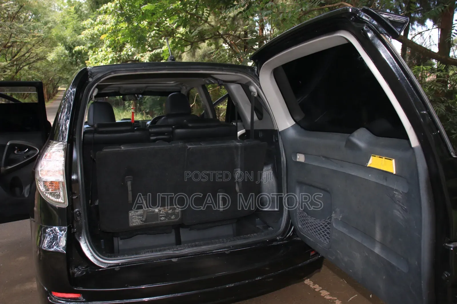 Toyota Vanguard 2008 Black