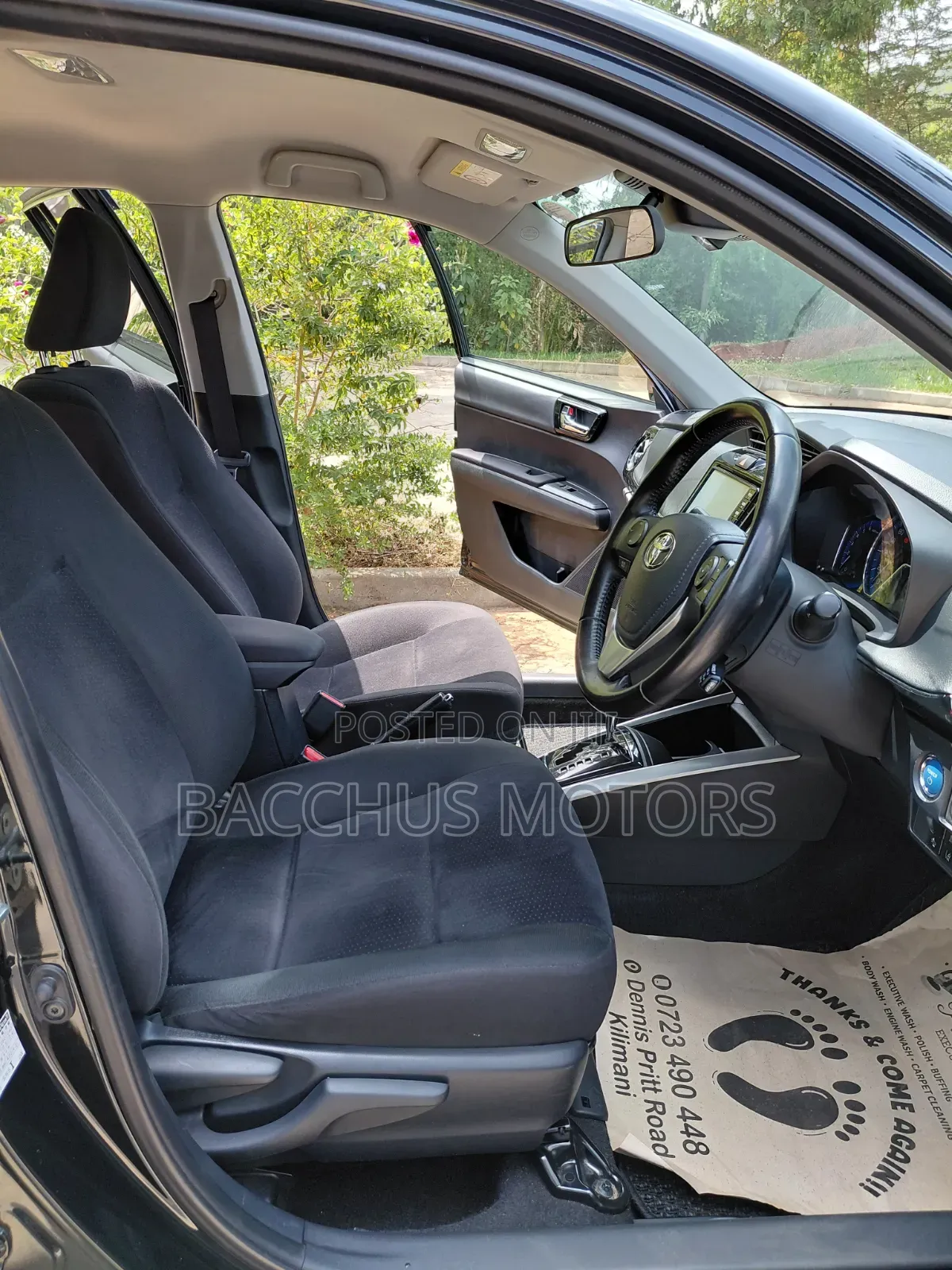 Toyota Corolla Fielder 2018 Black