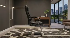 Office Chairs; Leather Visitors Chair With Sled Leg