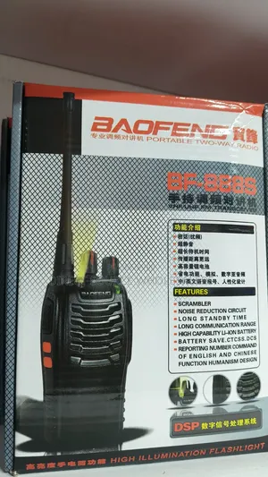 Baofeng Bf-888s Uhf 16-Channel Two-Way Radio