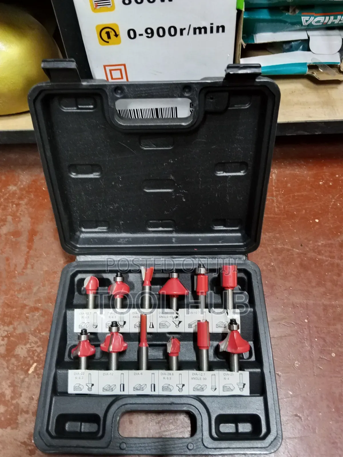 Router Bit Set 12pcs