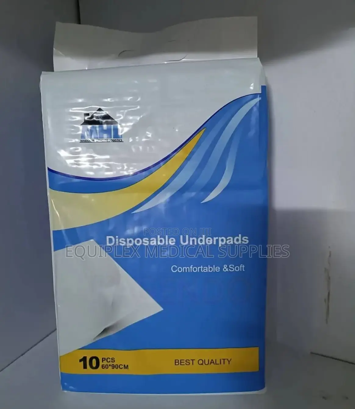 Disposable Adult Diapers / Underpads (10 Pieces)