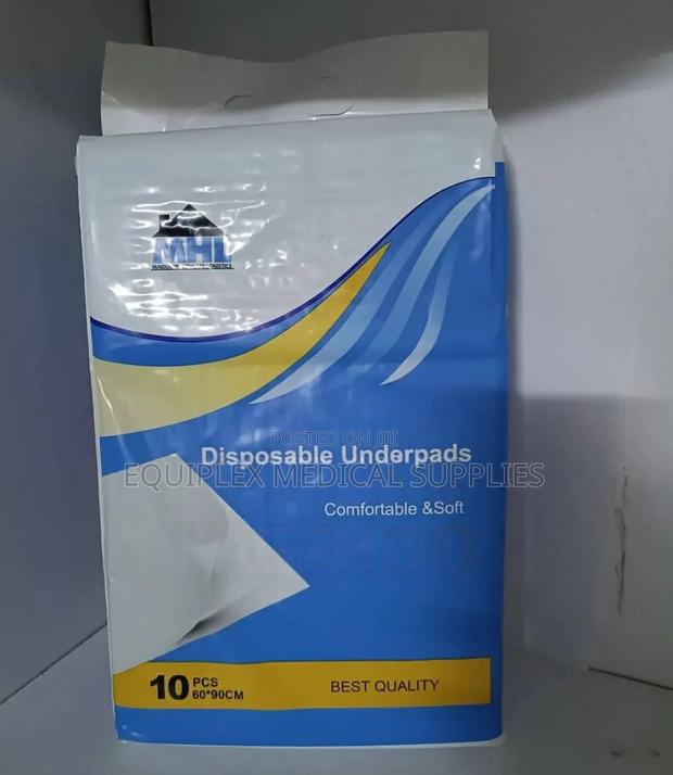 Disposable Adult Diapers / Underpads (10 Pieces)