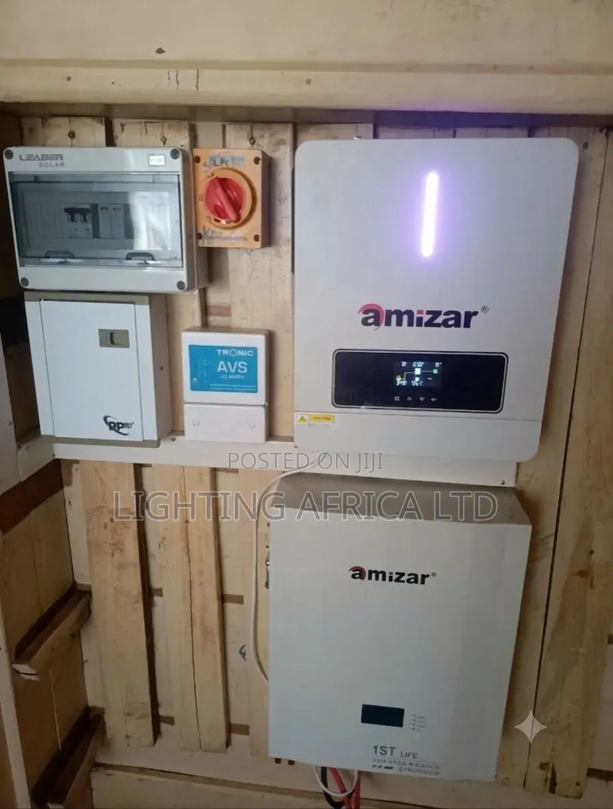 8kva - 10.26kwh Lithium - (8)590w Solar Free Installation Transport