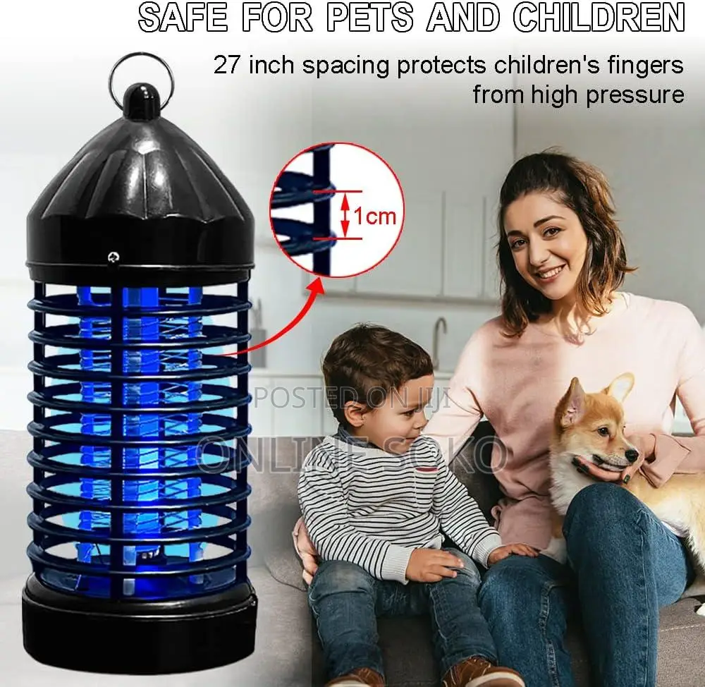 Indoor Outdoor Electric Uv Mosquito Killer Lamp Insect Fly Bug Zapper