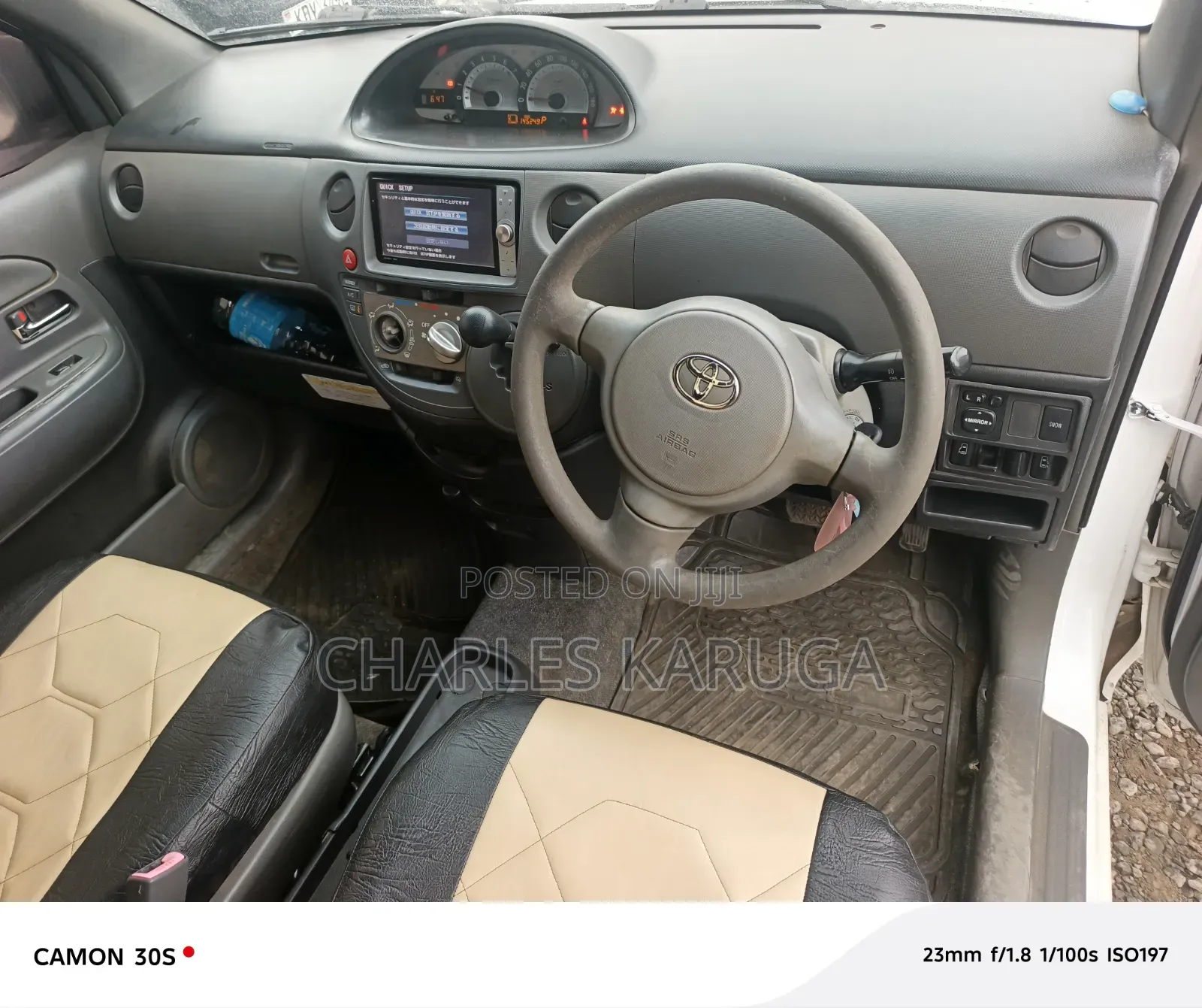 Toyota Sienta 2012 White