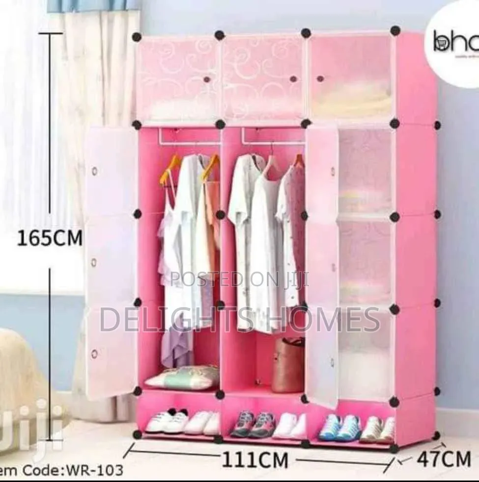 3column Plastic Wardrobes_sk