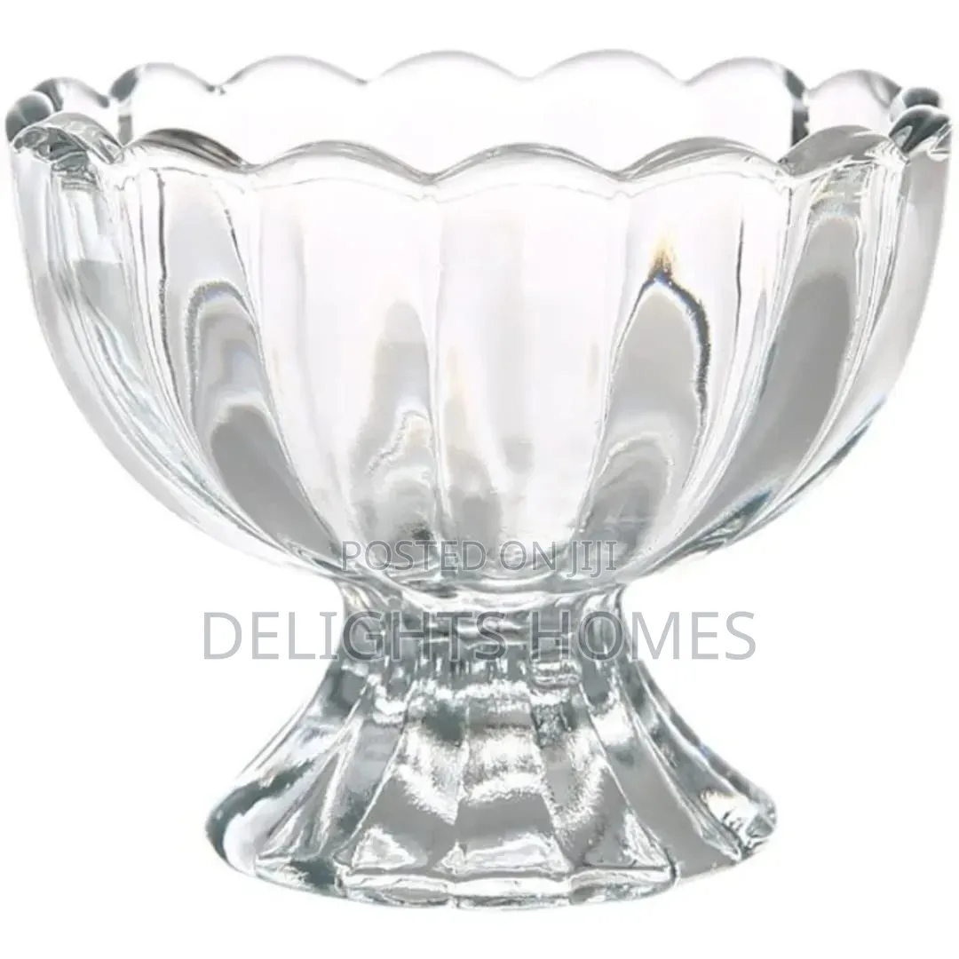 Elegant Ice Cream/Dessert Glass Bowl_kis