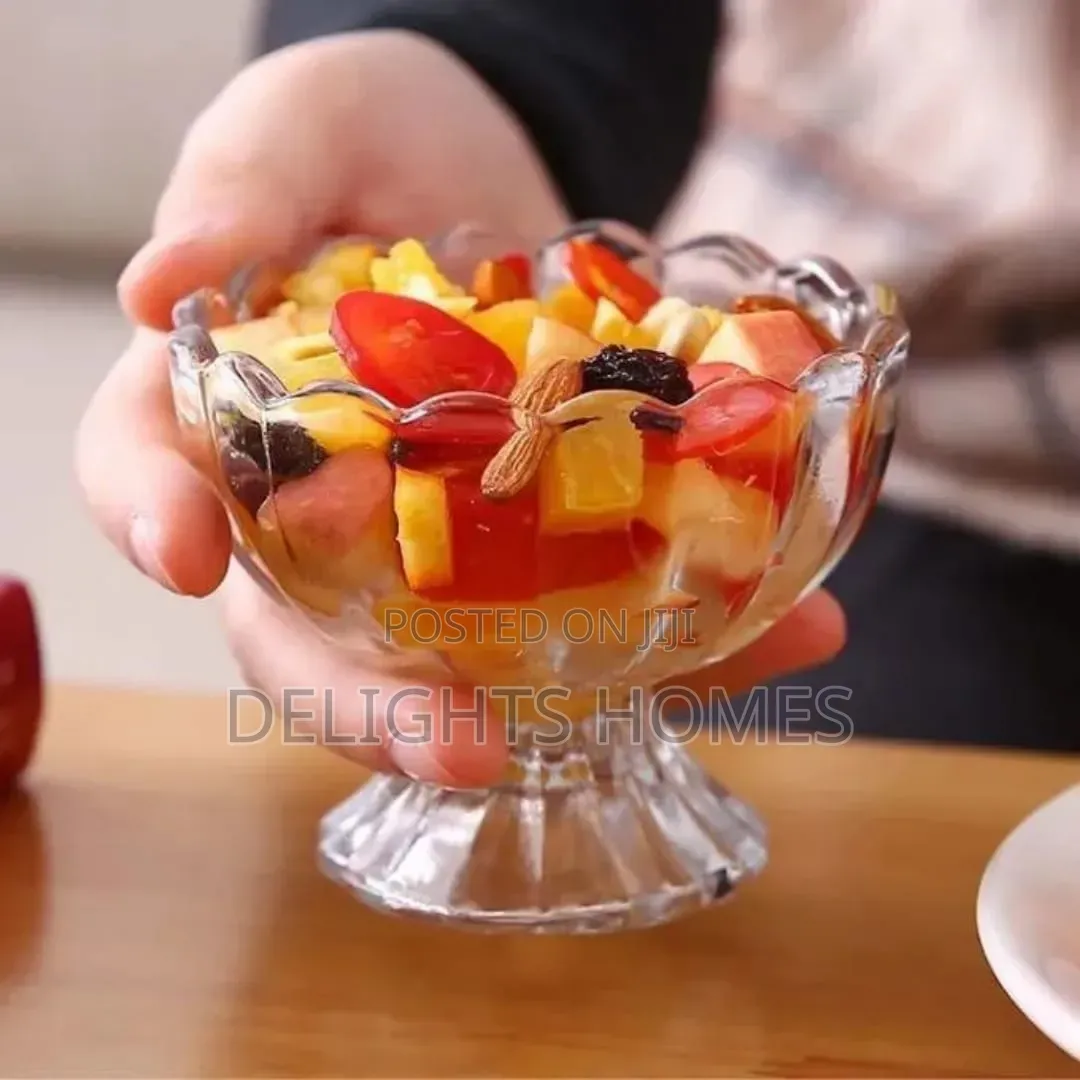 Elegant Ice Cream/Dessert Glass Bowl_kis