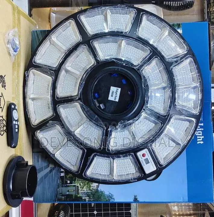 *1000watts Ufo Solar Round Street Light* New Stock_ _Super Bright_