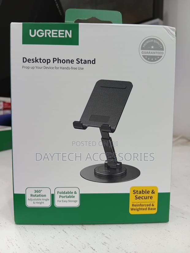 Ugreen Lp805 (35152) Desktop Phone Stand - Black