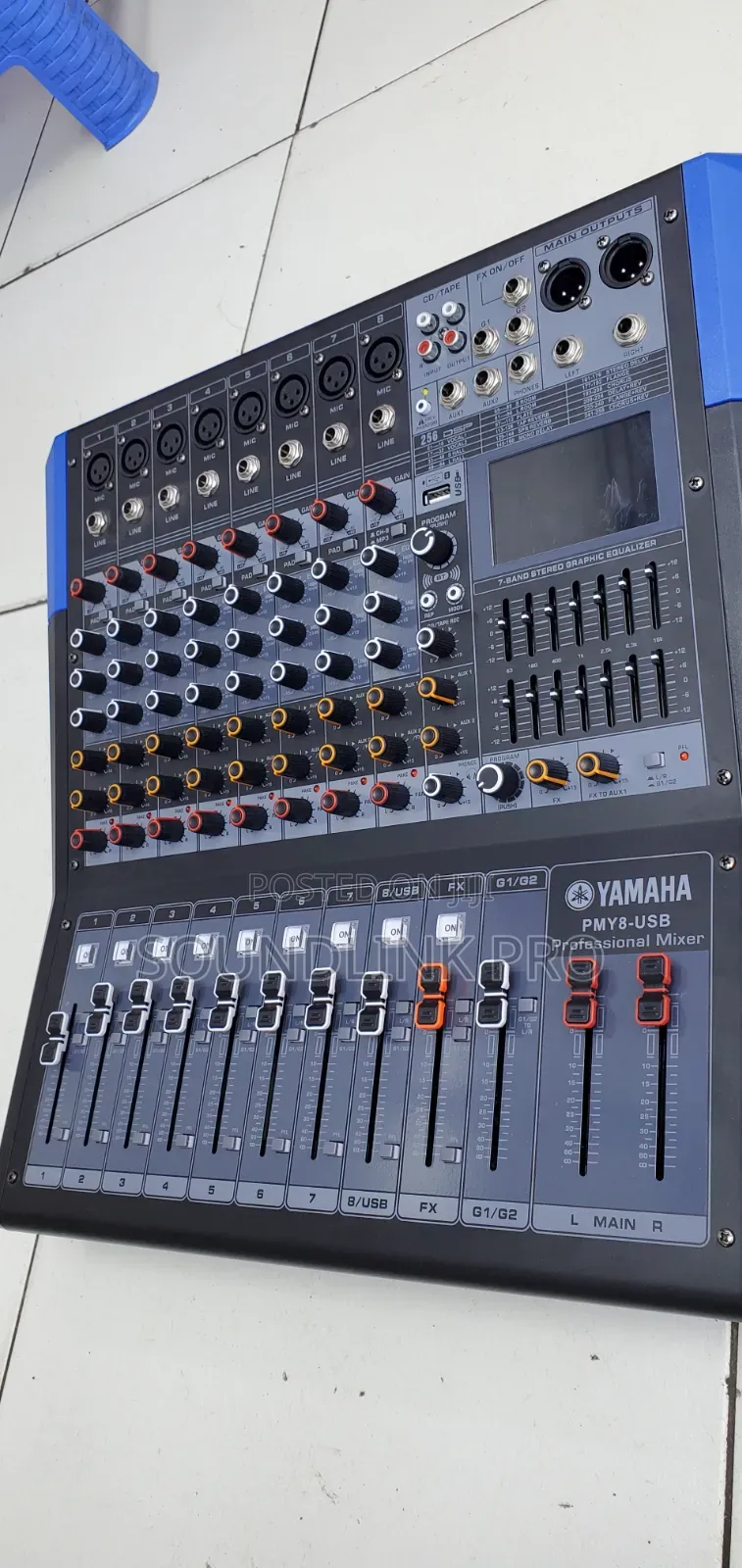 Pmy 8usb Powerd Mixer
